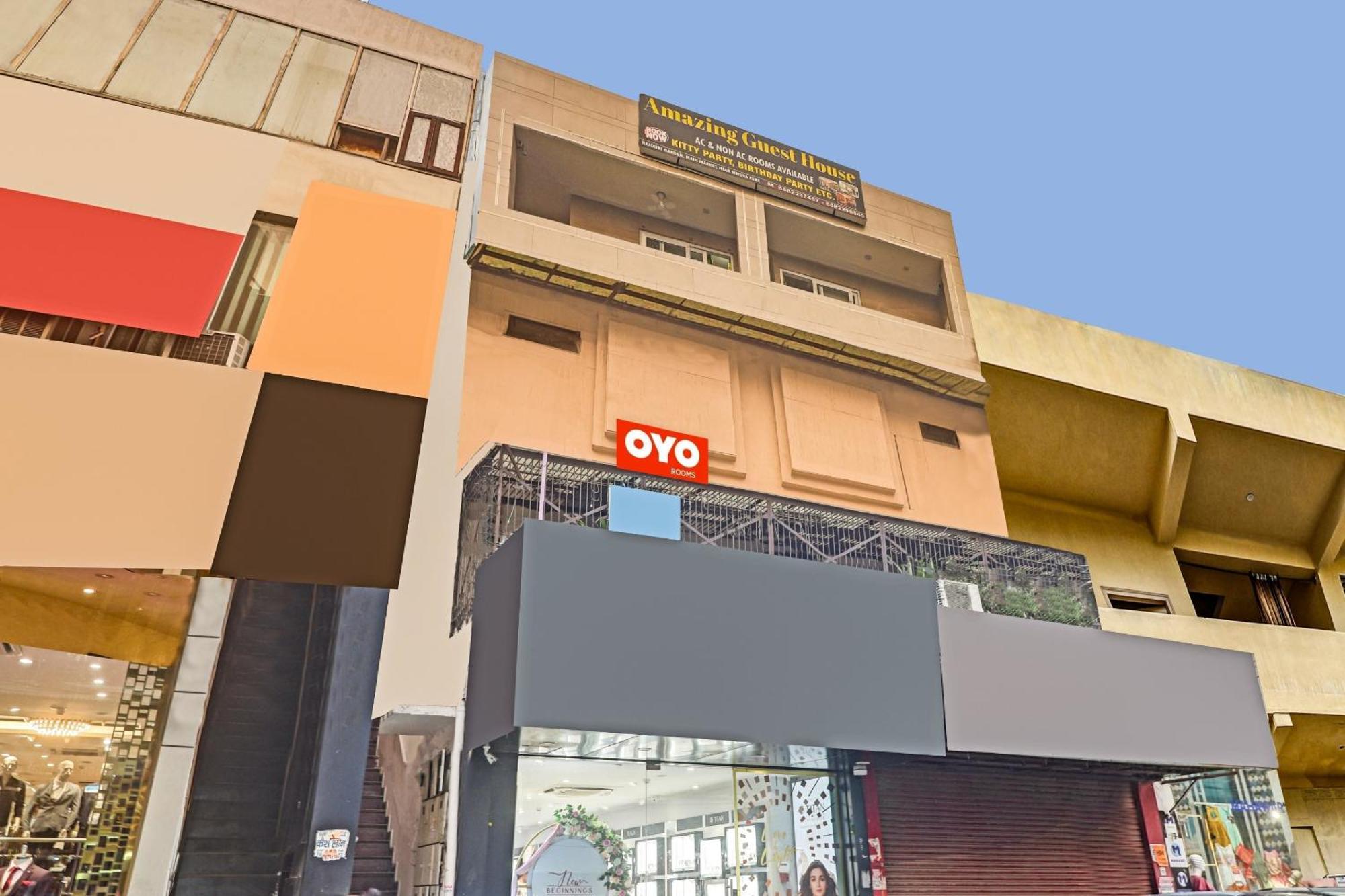 Hotel O Amazing Guest House New Delhi Exterior photo